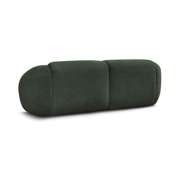 Zielona sztruksowa sofa 250 cm Tina – Bobochic Paris-image-4