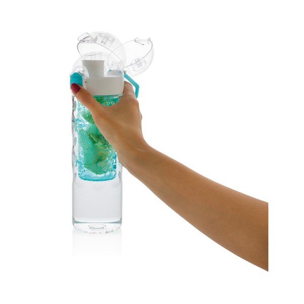 Niebieska butelka z sitkiem na owoce XD Exclusive Honeycomb, 700 ml-image-2