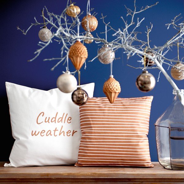 Dwustronna poszewka na poduszkę Clayre & Eef Cuddle Weather, 50x50 cm-image-3