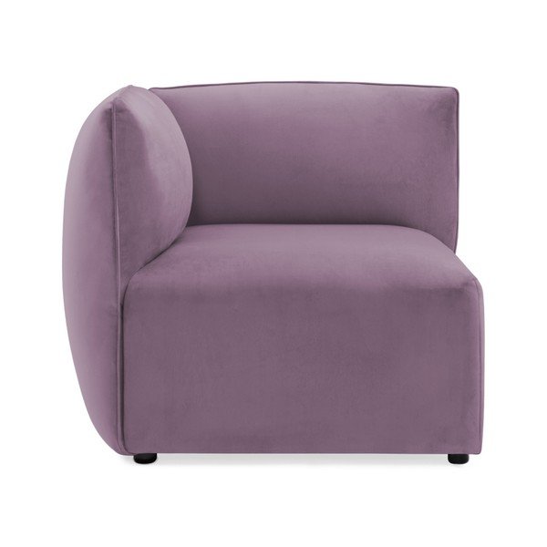 Liliowa dwuosobowa sofa modułowa Vivonita Velvet Cube-image-4
