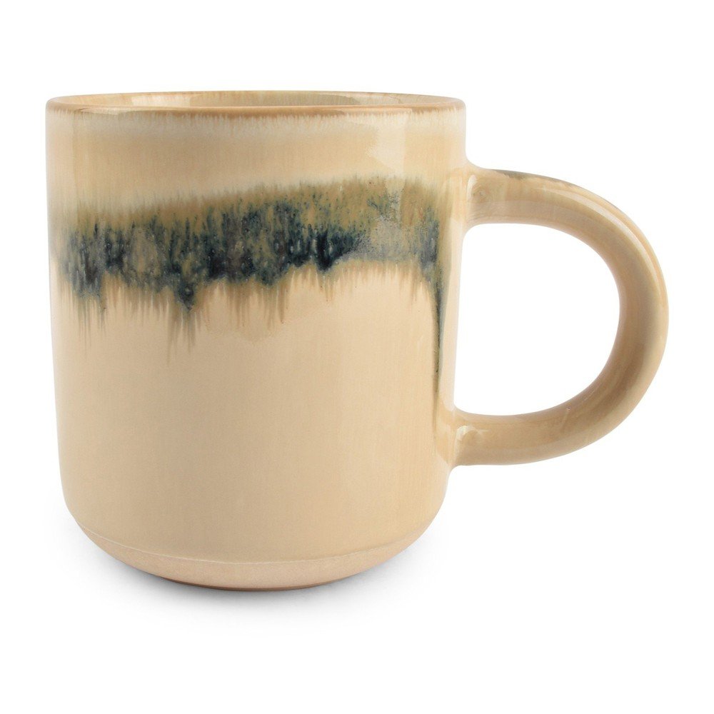 Beżowy kamionkowy kubek 450 ml Muggies – Salt&Pepper