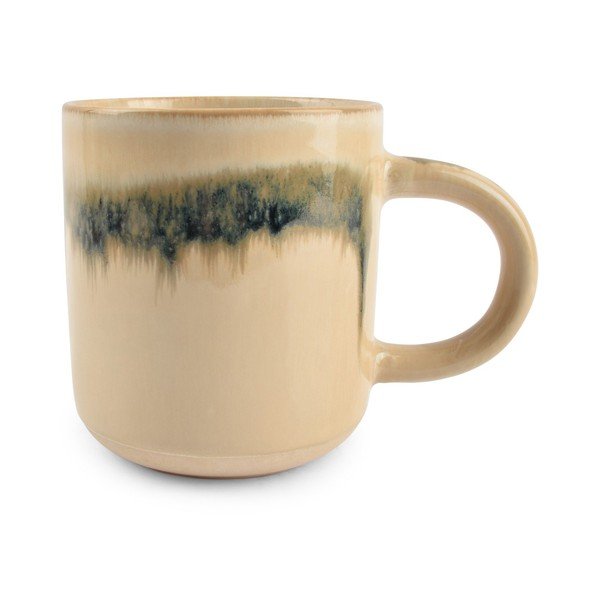 Beżowy kamionkowy kubek 450 ml Muggies – Salt&Pepper