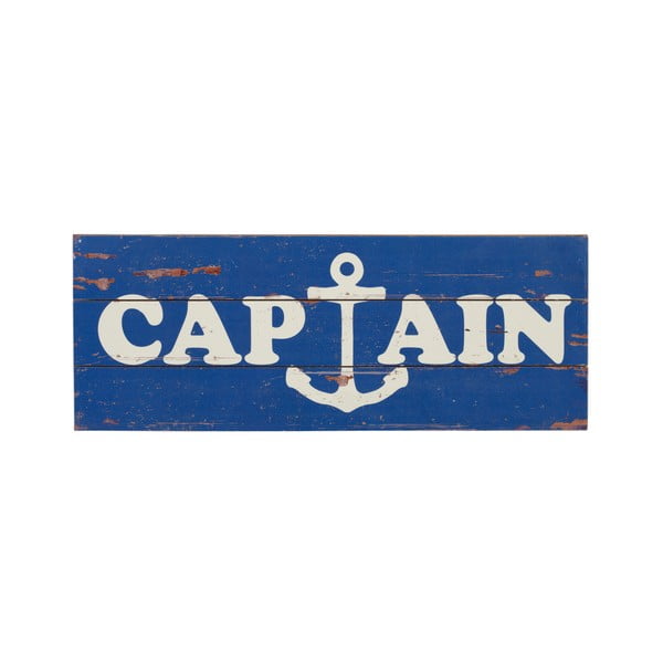 Tabliczka drewniana Captain