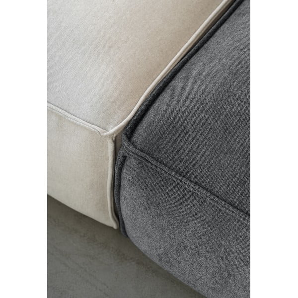 Szary szezlong modułowy (lewostronny) Flex Felix – Miuform-image-4