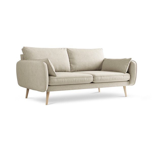 Beżowa sofa Kooko Home Lento, 198 cm-image-2