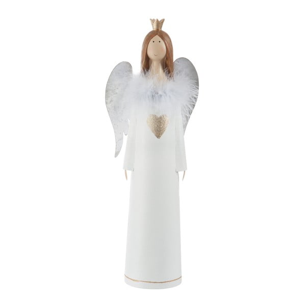 Figurka dekoracyjna aniołka J-Line Mina, wys. 53,5 cm