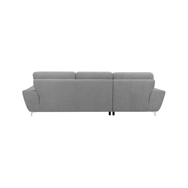 Jasnoszary rozkładany narożnik prawostronny Windsor & Co Sofas Omega-image-2