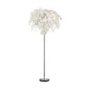 Biała lampa stojąca Reality Leavy, wys. 180 cm