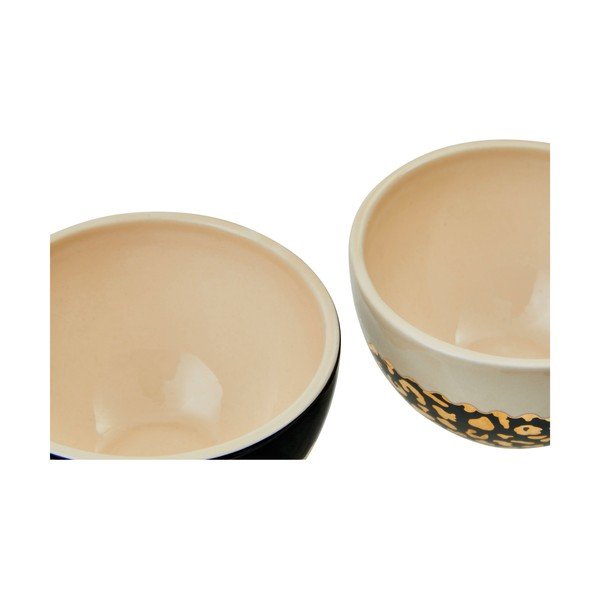Kamionkowe miski w złoto-kremowym kolorze zestaw 2 szt. 180 ml London – Premier Housewares-image-1