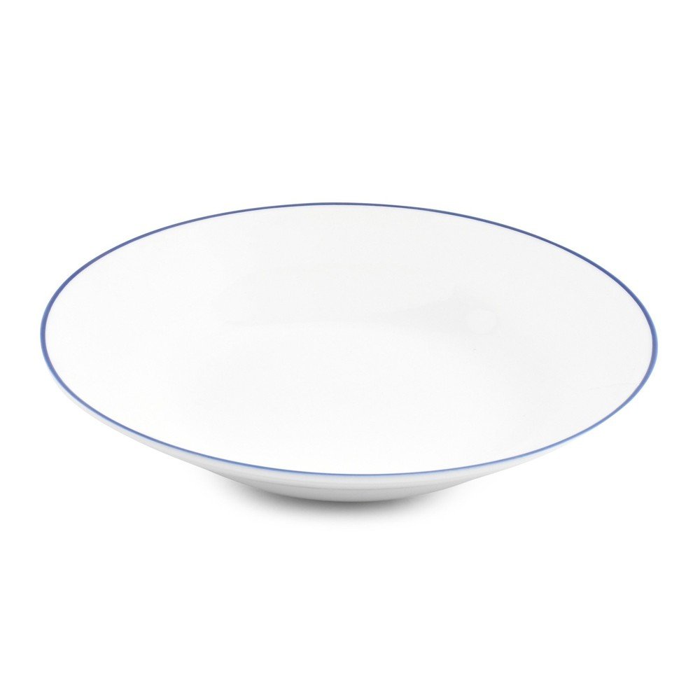 Biały głęboki porcelanowy talerz ø 23 cm Basic White – BonBistro (zdjęcie 2)