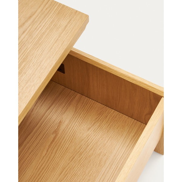 Stolik w dekorze dębu 60x110 cm Abilen – Kave Home-image-4