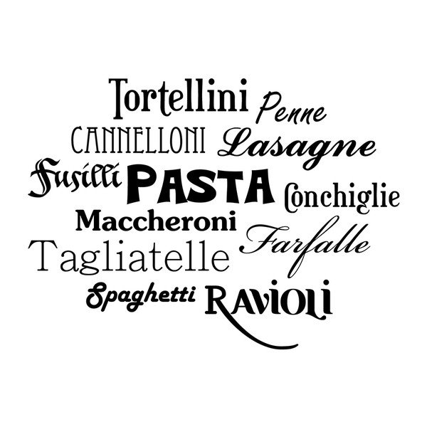 Naklejka Ambiance Italian Pasta-image-2
