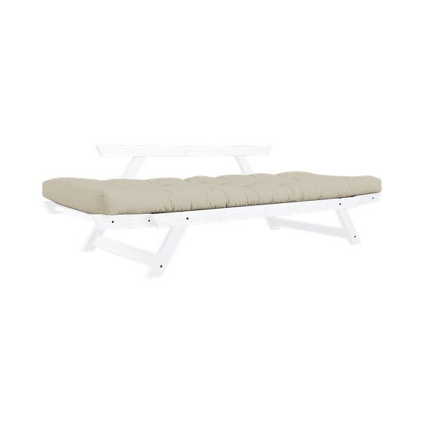 Sofa rozkładana Karup Design Bebop White/Beige-image-4