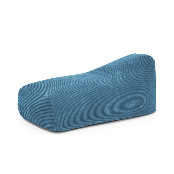 Niebieski sztruksowy worek do siedzenia Snug 130 – SLOWDOWN