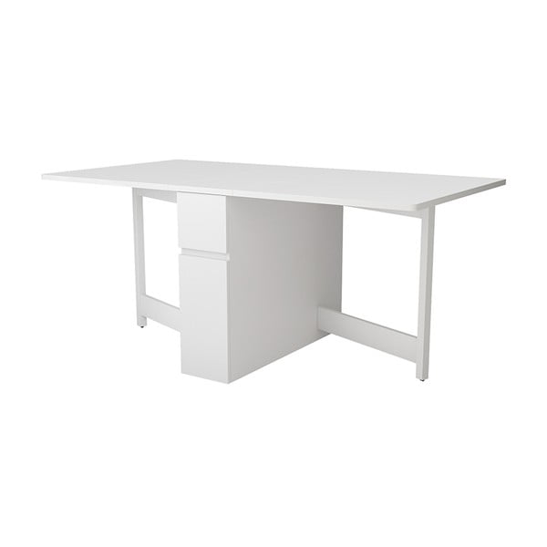 Biały składany stół wielofunkcyjny Woodman Kungla-image-2