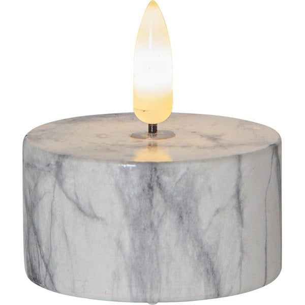Świeczki LED zestaw 2 szt. (wysokość 6 cm) Flamme Marble – Star Trading-image-2