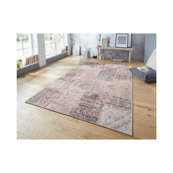 Jasnoróżowy dywan Elle Decoration Pleasure Denain, 200x290 cm-image-1