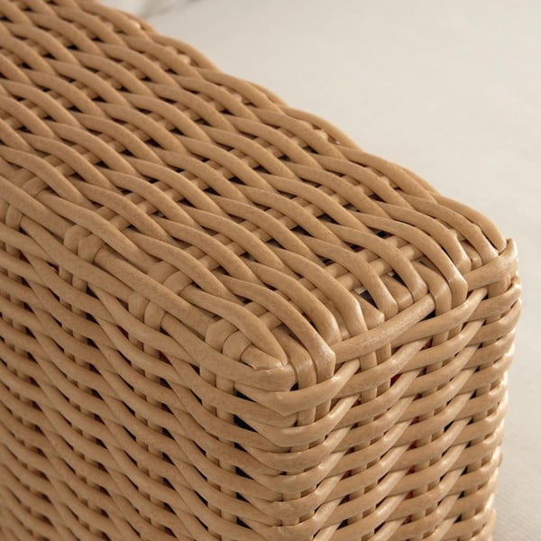 Krzesło ogrodowe z beżową poduszką Kave Home Acae-image-4