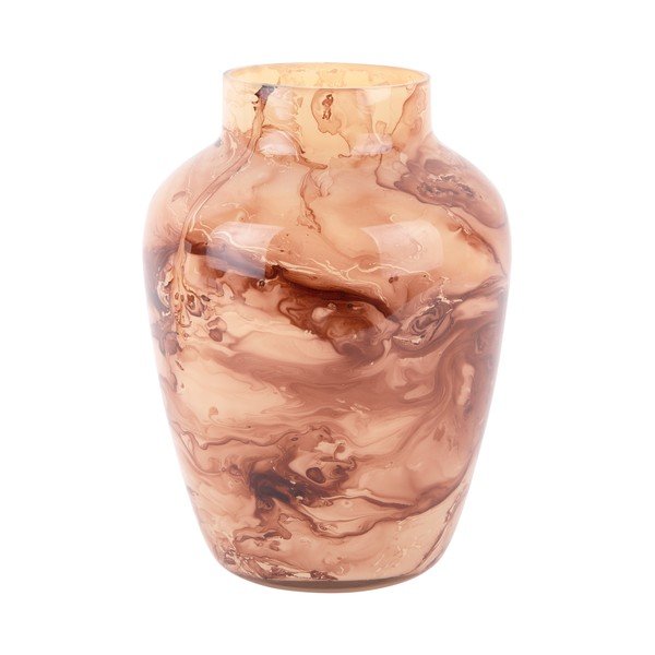 Brązowy szklany wazon Blended – PT LIVING-image-3