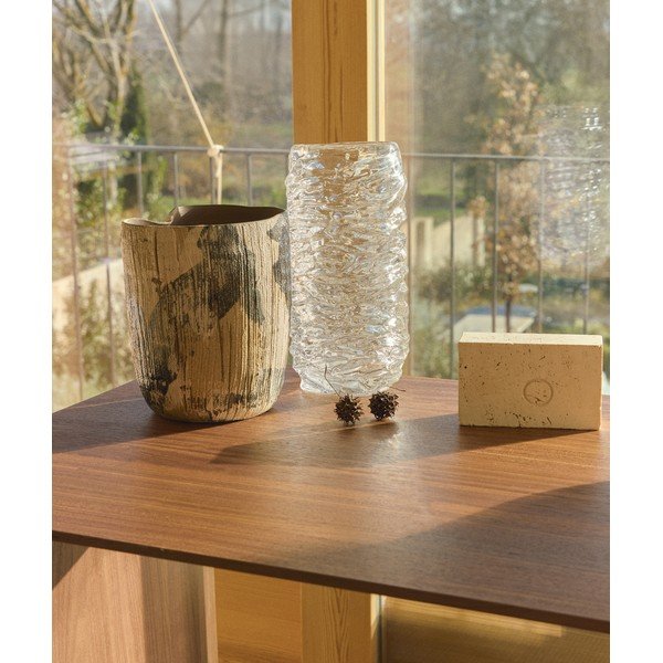 Szklany wazon (wysokość 30 cm) Vorma – Kave Home-image-1
