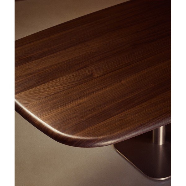 Stół w dekorze orzecha 110x220 cm Melvar – Kave Home-image-2