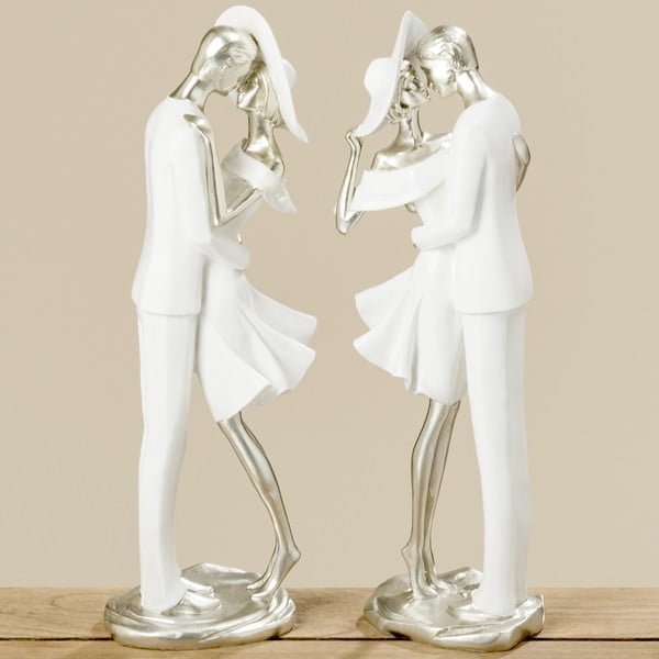 Zestaw 2 figurek dekoracyjnych Boltze Pat Couple