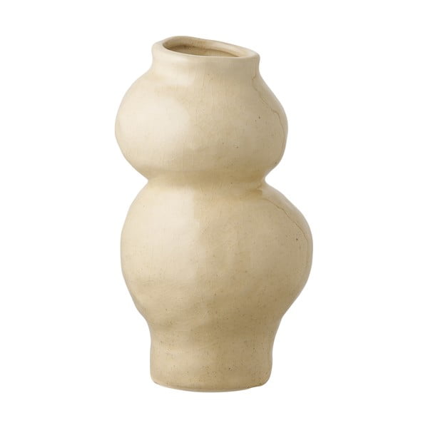 Beżowy ceramiczny wazon (wysokość 19,5 cm) Rona – House Nordic