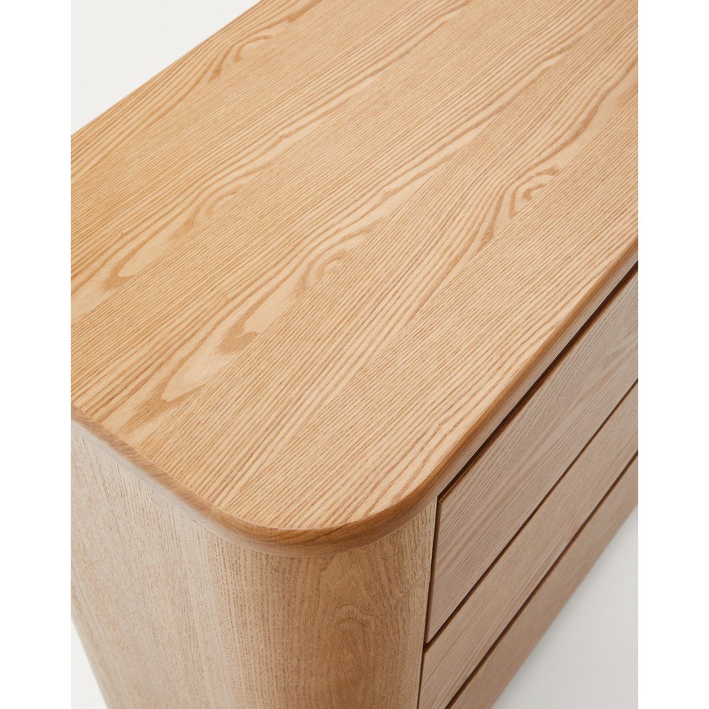 Komoda w dekorze jesionu w naturalnym kolorze 120x80x40 cm Salaya – Kave Home (zdjęcie 6)