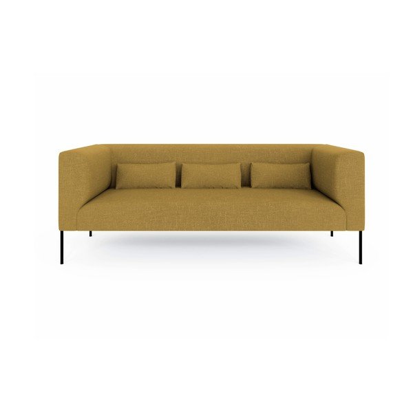 Żółta sofa Milo Casa Nina, 192 cm-image-2