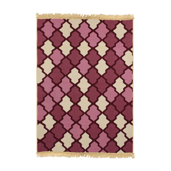 Fioletowo-beżowy dywan Ya Rugs Claret, 120x180 cm