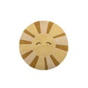 Beżowo-bursztynowy wełniany dywan dziecięcy ø110 cm Sun – Bloomingville Mini