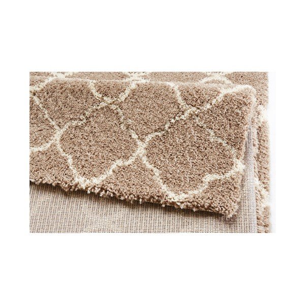Brązowy dywan Mint Rugs Grace Brown Cream, 80x150 cm-image-2