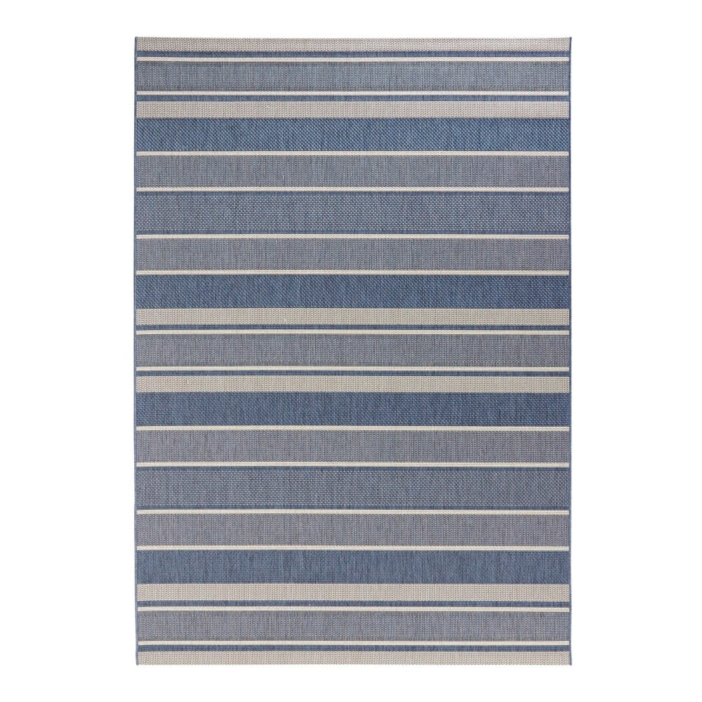 Niebieski dywan odpowiedni na zewnątrz NORTHRUGS Strap, 80x150 cm