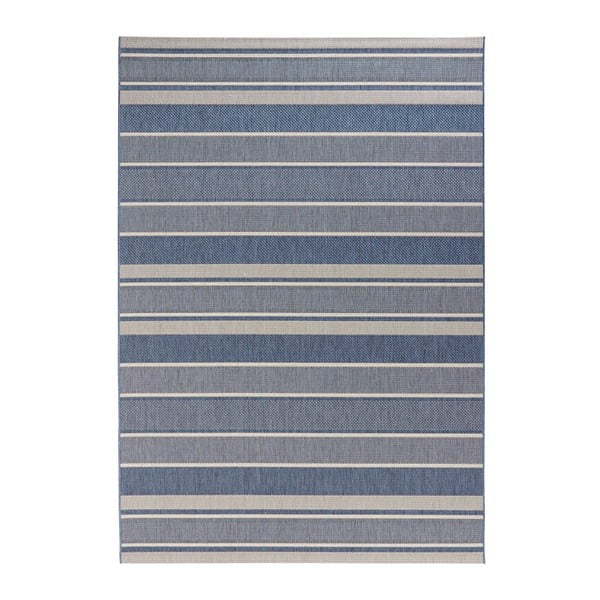 Niebieski dywan odpowiedni na zewnątrz NORTHRUGS Strap, 120x170 cm