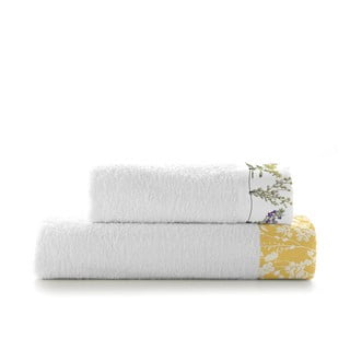Zestaw 2 bawełnianych ręczników Happy Friday Basic Florescence