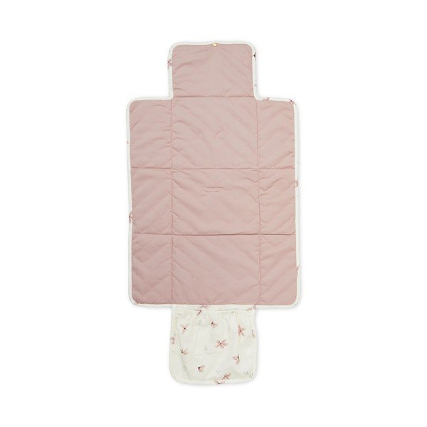 Podkładka do przewijania 70x44 cm Windflower Creme – Cam Cam Copenhagen