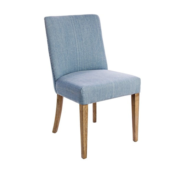 Krzesło Schienale, modrý potah