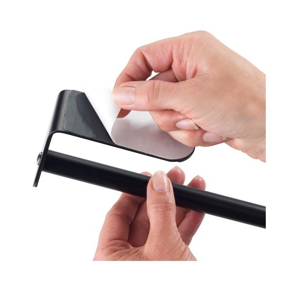 Czarny ścienny uchwyt na ręczniki papierowe Wenko Nio-image-3