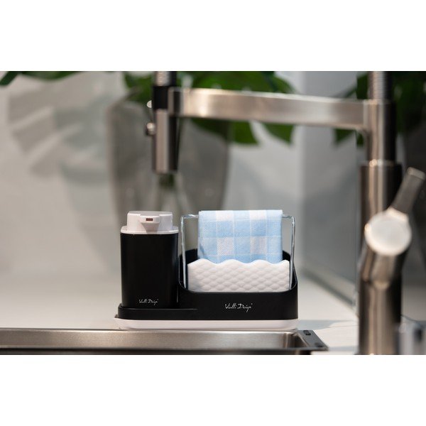 Czarny zestaw do mycia naczyń Vialli Design-image-1