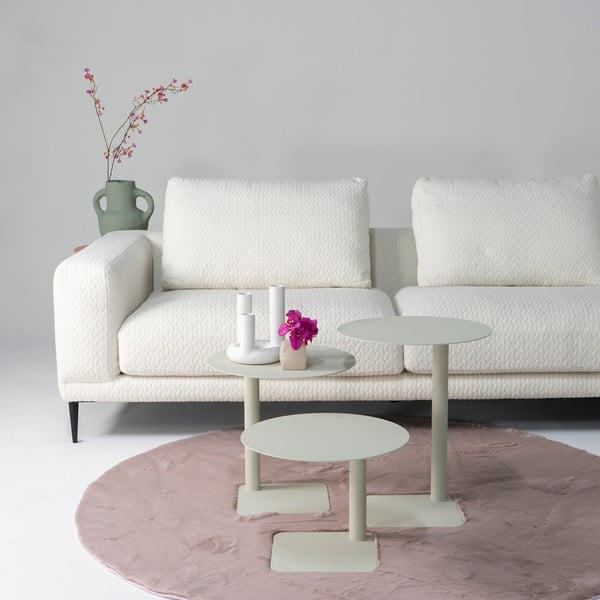 Metalowy okrągły stolik ø 40 cm Sunny – Spinder Design-image-2