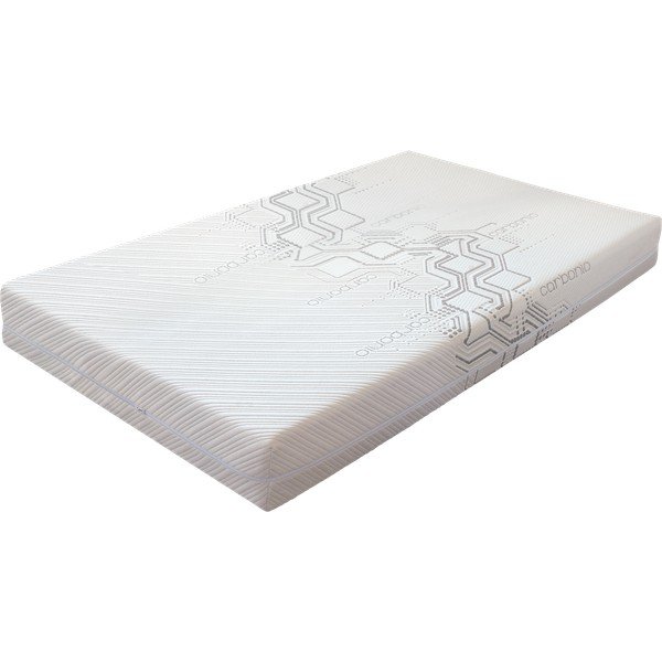 Twardy/średnio twardy piankowy materac dwustronny 120x200 cm Aquasleep – Materasso