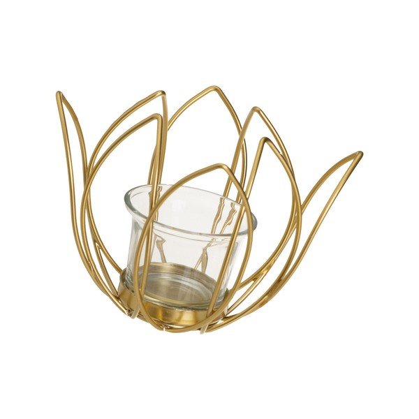 Metalowe świeczniki zestaw 2 szt. – Casa Selección-image-2