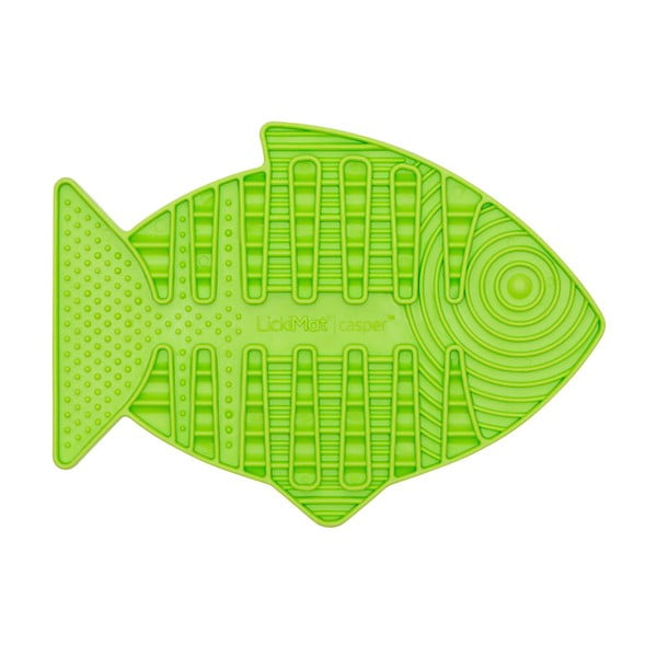 Mata do lizania dla kotów Casper Green – LickiMat-image-1