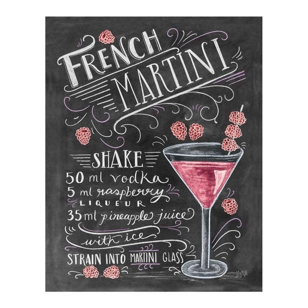 Plakat
  Lily & Val French Martini
