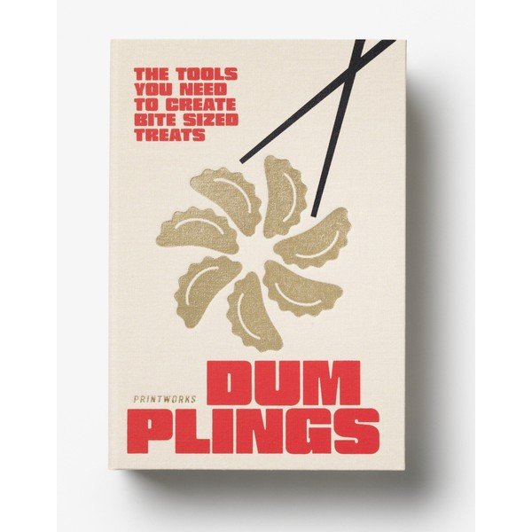 Beżowy zestaw pałeczek ze stali nierdzewnej dla 4 osób The Essentials - Dumpling Tools – Printworks