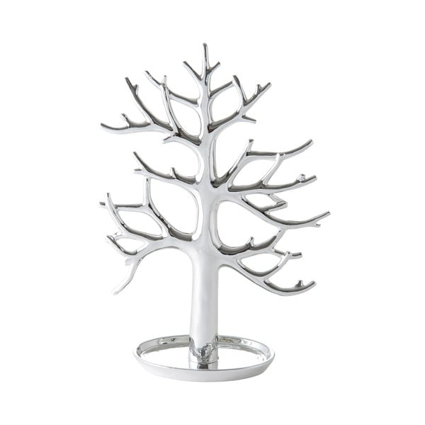 Dekoracja ceramiczna Tree Silver
