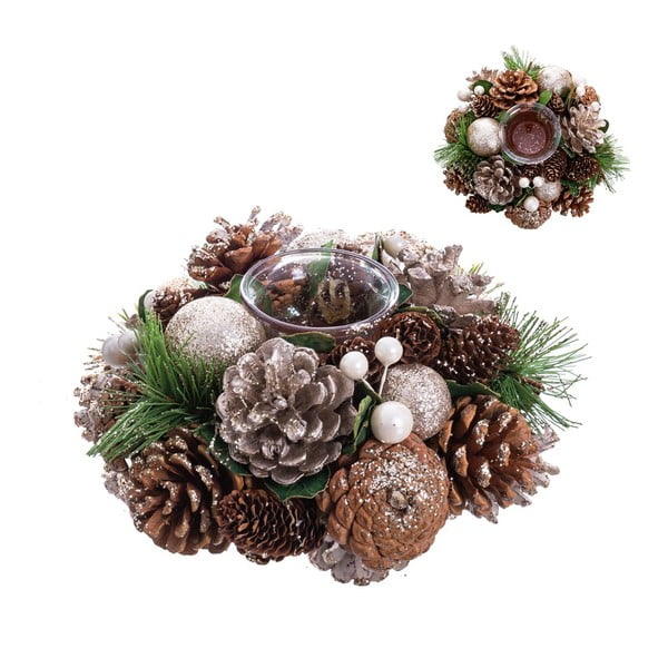 Plastikowo-szklany świecznik – Casa Selección-image-1