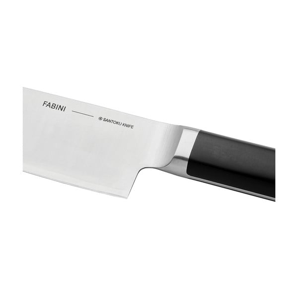 Nóż typu santoku ze stali nierdzewnej Trino – FABINI-image-4