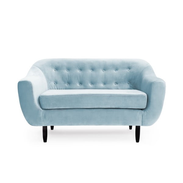 Jasnoniebieska sofa 2-osobowa Vivonita Laurel