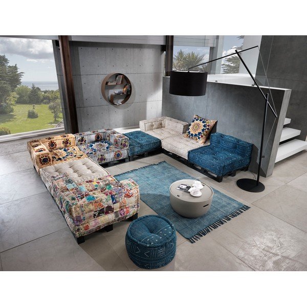 Biało-beżowy moduł sofy (strona zmienna) Yara – Tomasucci-image-1